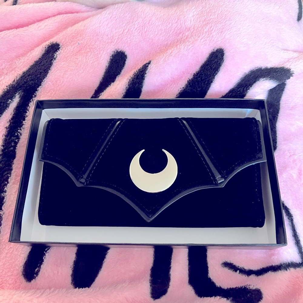 Dolls Kill Killstar Le Fey black wallet - brand new